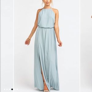 Show Me Your Mumu- Silver Sage Crisp Heather Halter